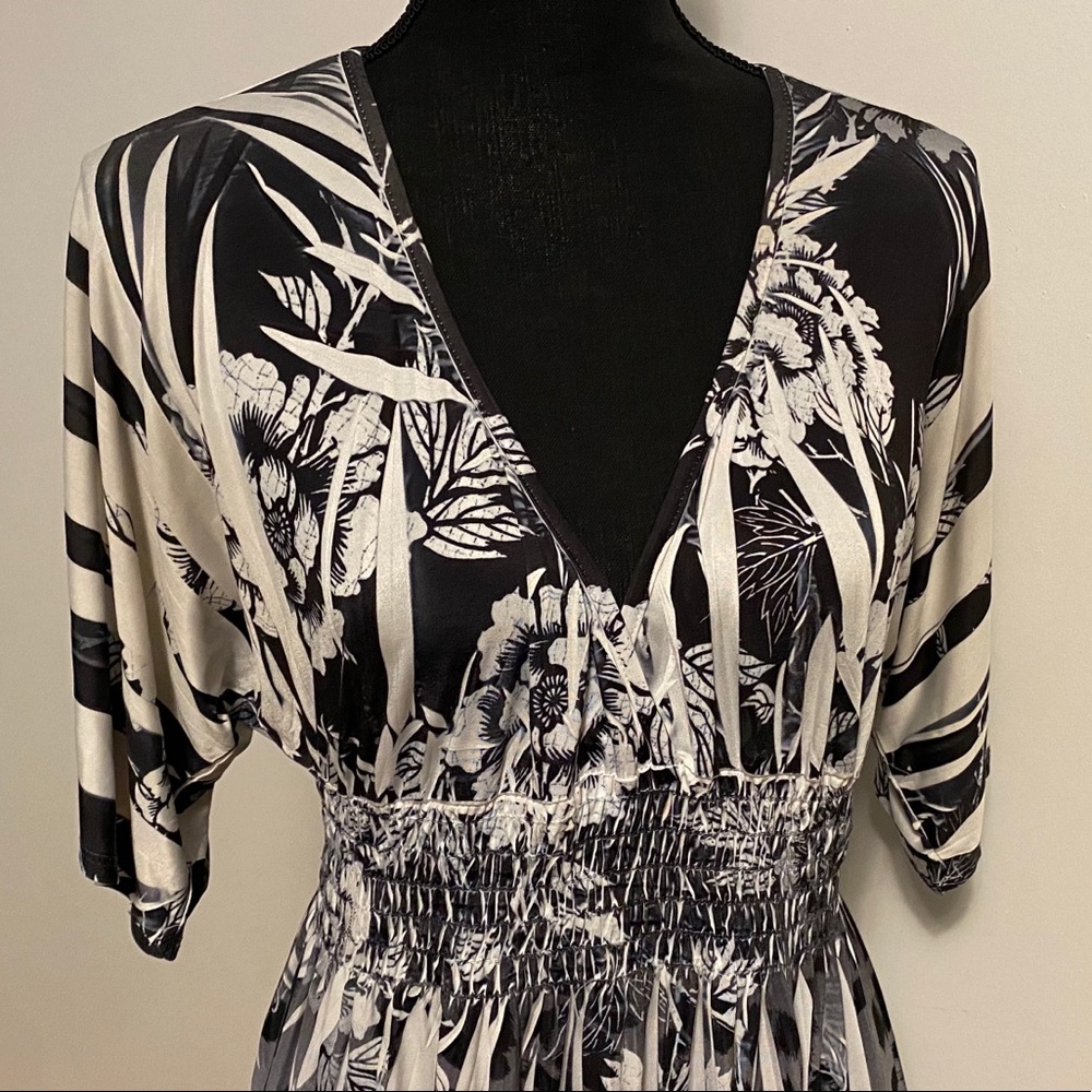 Black and White Dress
